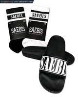 SAEBIS® Tapotchki Urlaubs-SET inkl. 2x Paar Sportsocken in weiß und schwarz