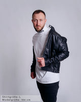SAEBIS® Classic Herren Vodolazka mit Rollkragen weiß