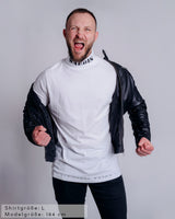SAEBIS® Classic Herren Vodolazka mit Rollkragen weiß