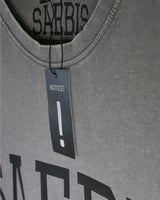 Lifestyle Herren T-Shirt washed grau by SAEBIS®