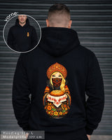 SLAVIC GIRL BLOND - Herren Extra-Oversized Hoodie schwarz by SAEBIS®