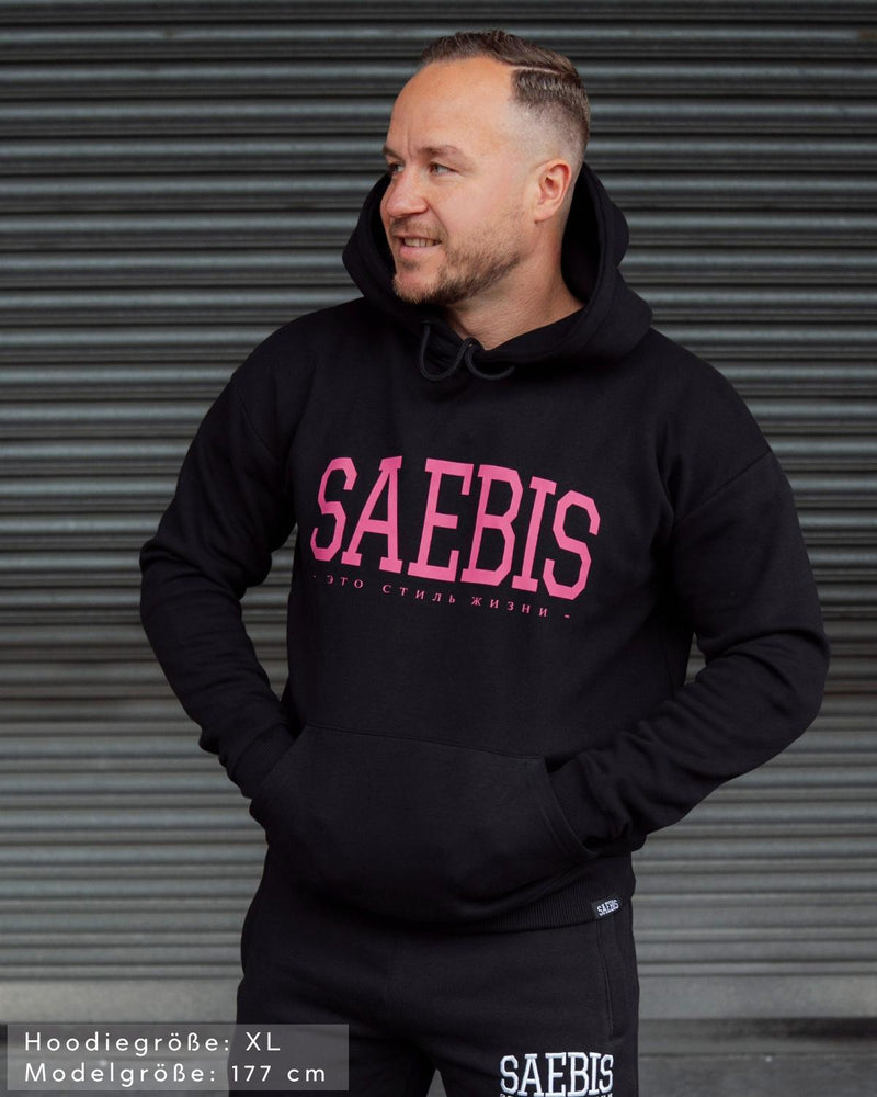 Lifestyle Herren Hoodie Pink Edition by SAEBIS®