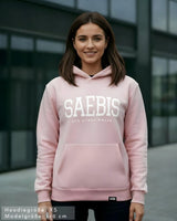 Lifestyle Damen Extra-Oversized Hoodie pink by SAEBIS®