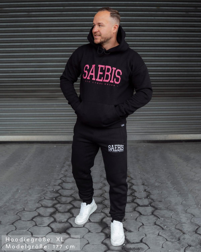 Lifestyle Herren Hoodie Pink Edition by SAEBIS®