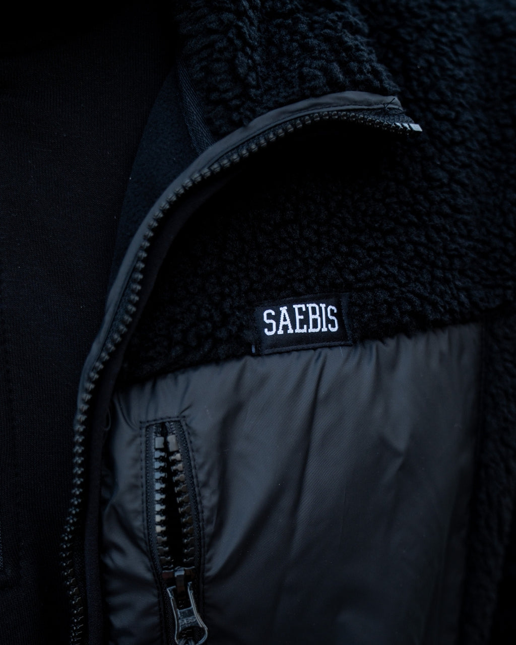 Lifestyle Damen Oversized Teddy Jacke mit Stehkragen by SAEBIS®