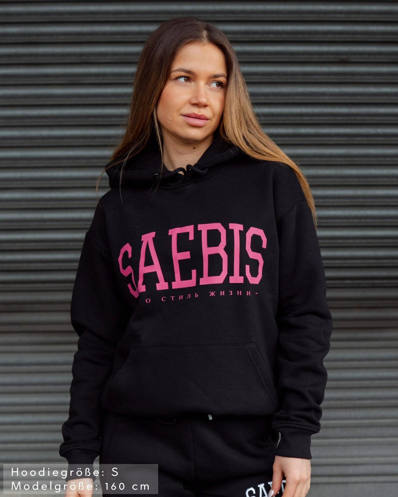 Lifestyle Damen Oversized Hoodie Pink Edition by SAEBIS®
