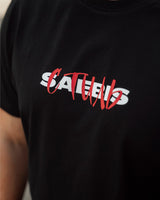 SAEBIS® стиль - Herren T-Shirt schwarz