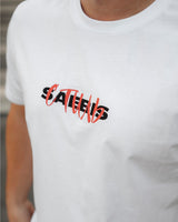 SAEBIS® стиль - Herren T-Shirt weiß