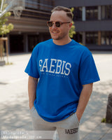 Lifestyle Herren Oversized T-Shirt königsblau by SAEBIS®