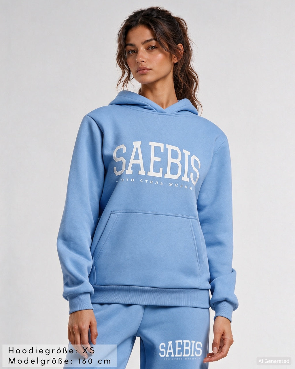 Lifestyle Damen Oversized Jogginganzug by SAEBIS®