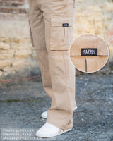 Lifestyle Herren Cargo Hose mit geradem Bein by SAEBIS®