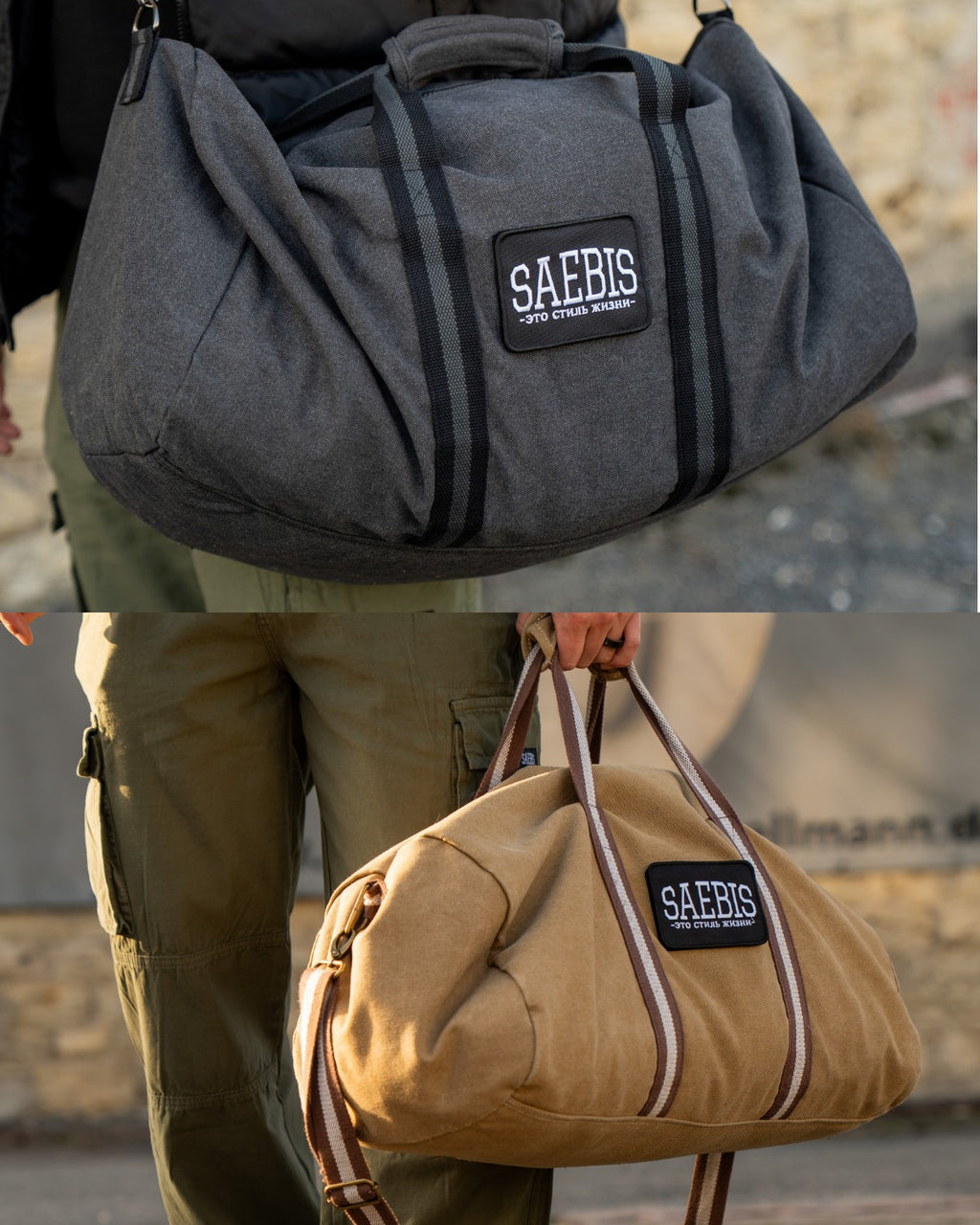 Lifestyle Reisetasche mit Schultergurt by SAEBIS®