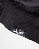 Lifestyle Herren Bomber Jacke gefüttert, mit Reißverschluss schwarz by SAEBIS®