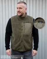 Lifestyle Herren Teddy Weste mit Stehkragen by SAEBIS®