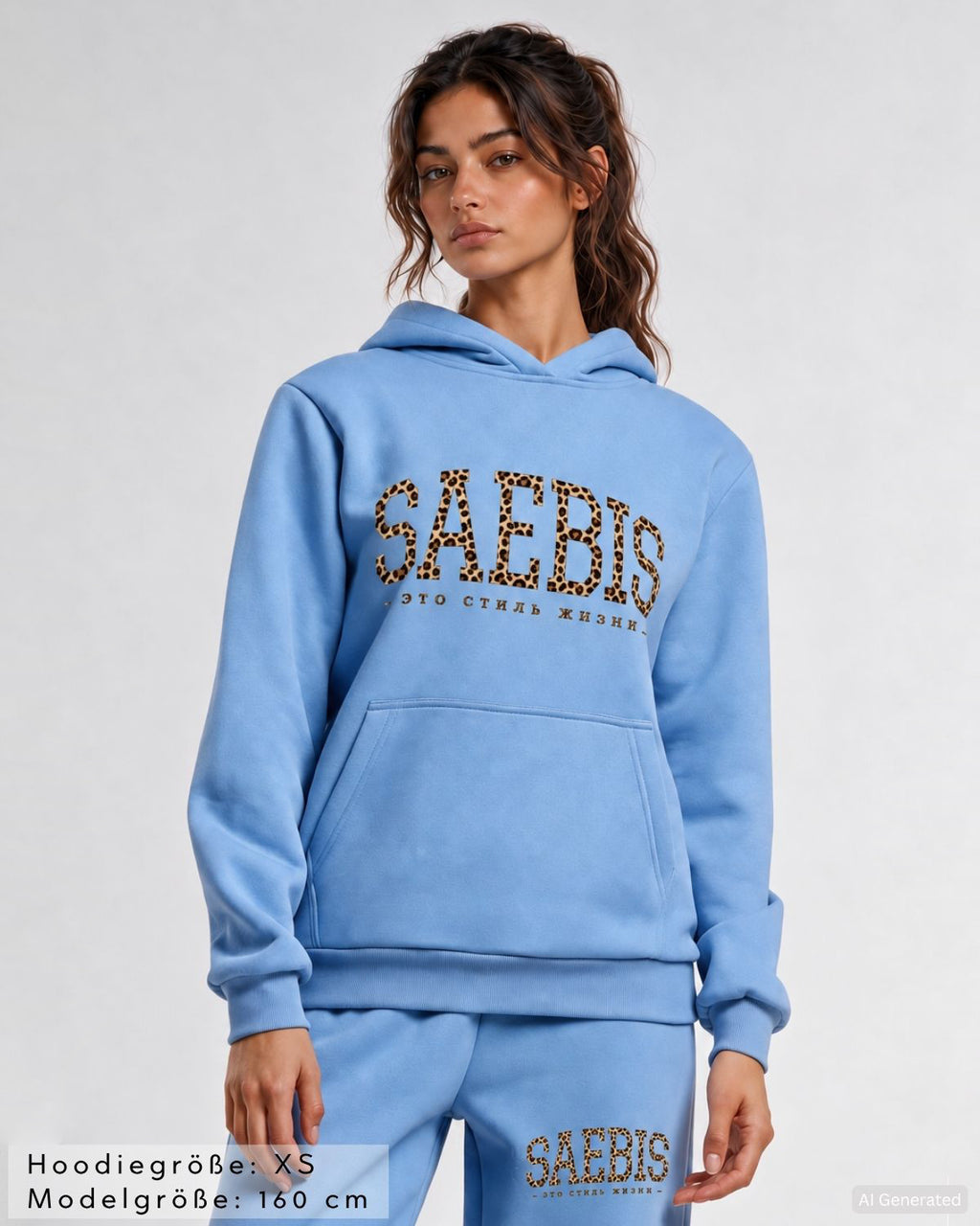 Lifestyle LEO EDITION Damen Oversized Jogginganzug by SAEBIS®