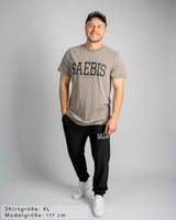 Lifestyle Herren T-Shirt washed grau by SAEBIS®