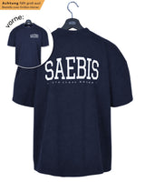 Lifestyle Damen Extra Oversized Premium T-Shirt navyblau by SAEBIS®