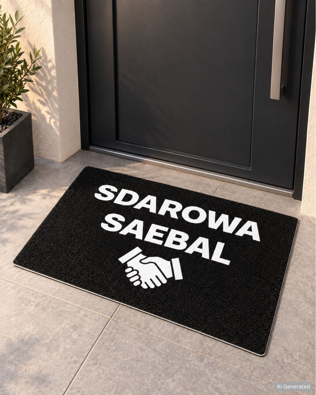 SDAROWA SAEBAL Fußmatte rutschfest 60x40cm by SAEBIS®