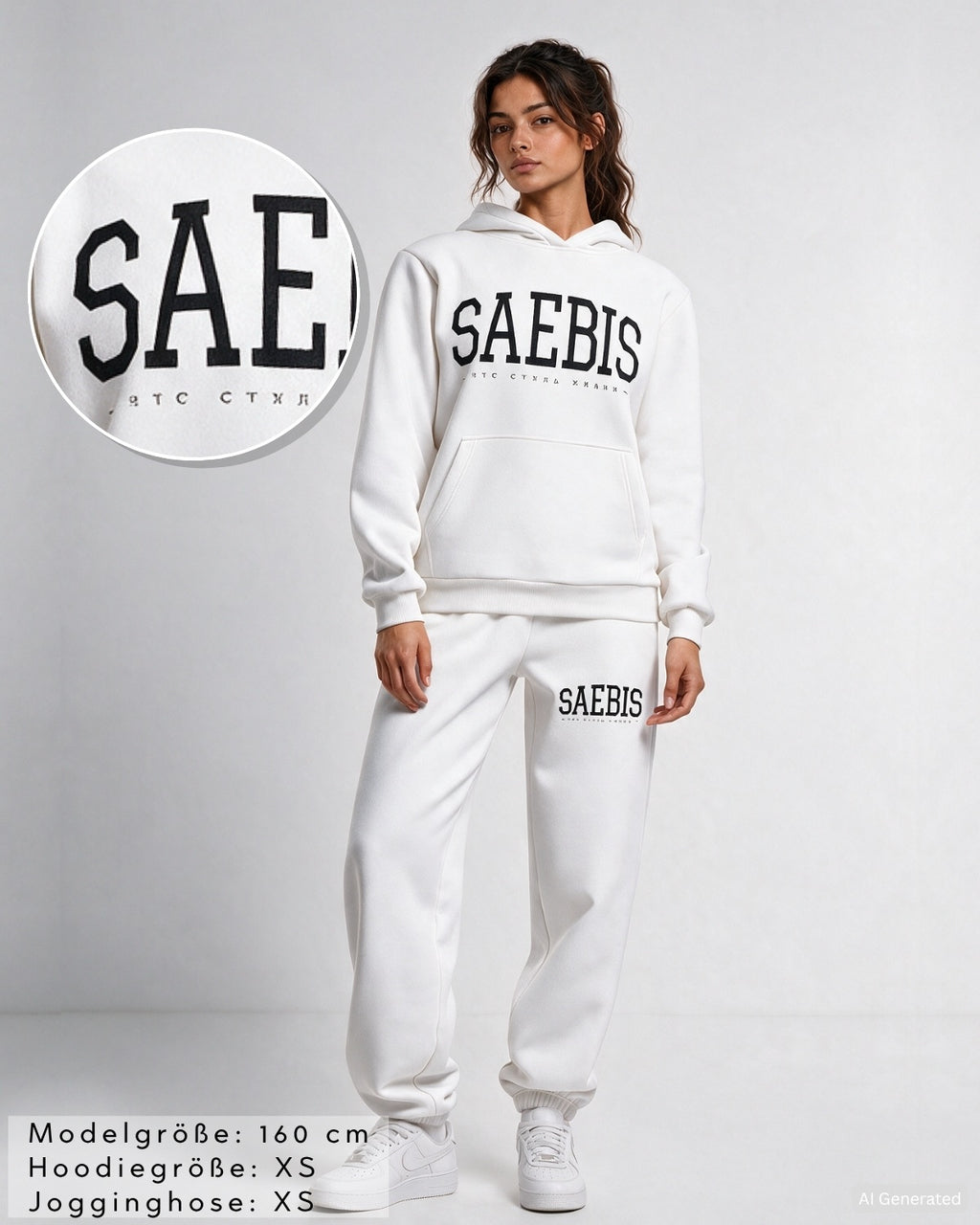 Lifestyle Damen Oversized Jogginganzug by SAEBIS®