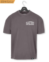Lifestyle Herren Extra Oversized Premium T-Shirt anthrazit by SAEBIS®