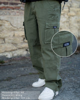 Lifestyle Herren Cargo Hose mit geradem Bein by SAEBIS®