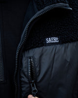 Lifestyle Damen Oversized Teddy Weste mit Stehkragen by SAEBIS®