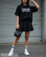 SAEBIS® Damen Rock mit weitem Bund