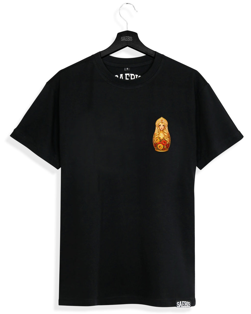 SLAVIC GIRL BLOND - Herren T-Shirt schwarz by SAEBIS®