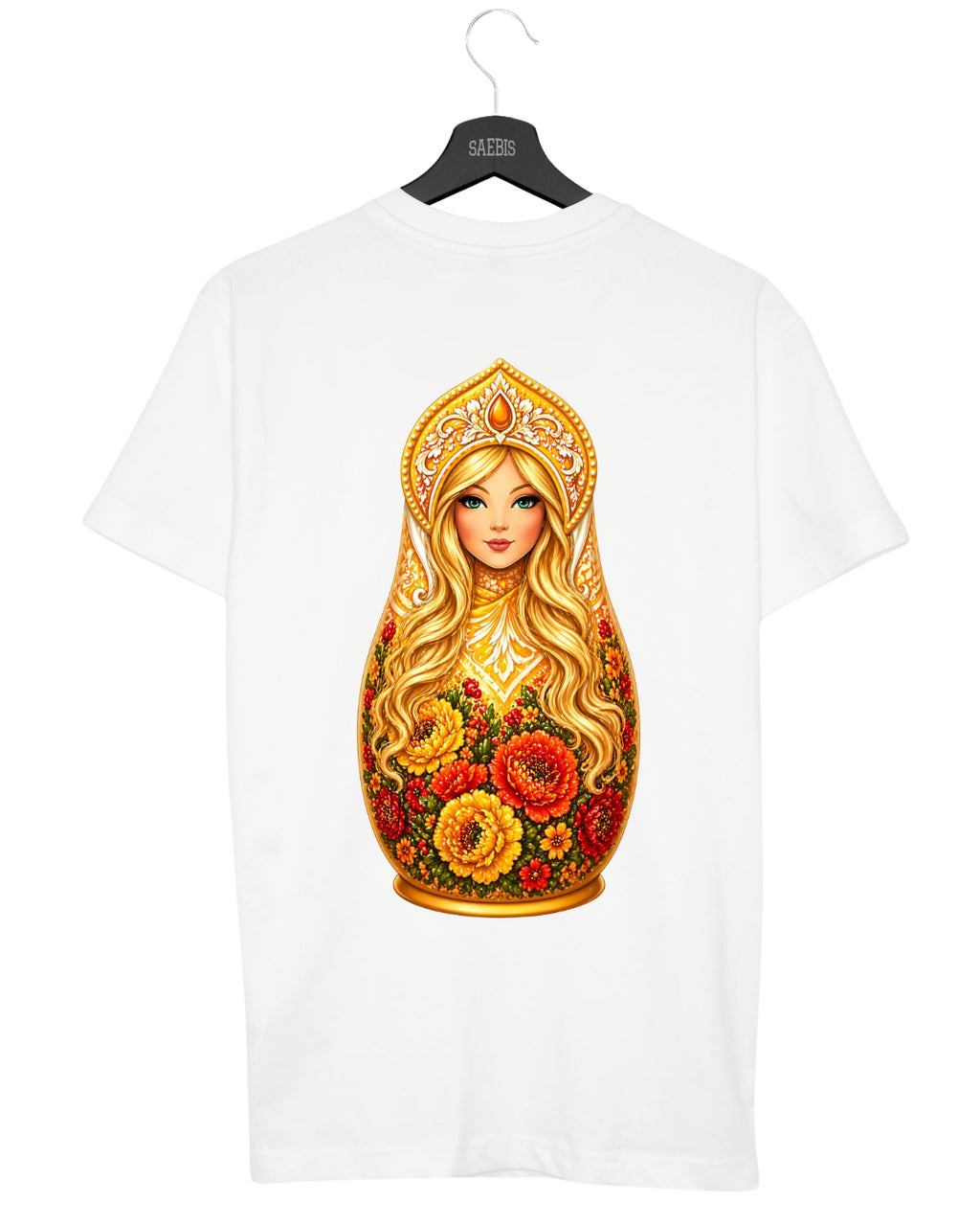 SLAVIC GIRL BLOND - Herren T-Shirt weiß by SAEBIS®