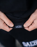 SLAVIC GIRL BRUNETT - Herren Extra-Oversized Zip Hoodie mit Reißverschluss schwarz by SAEBIS®
