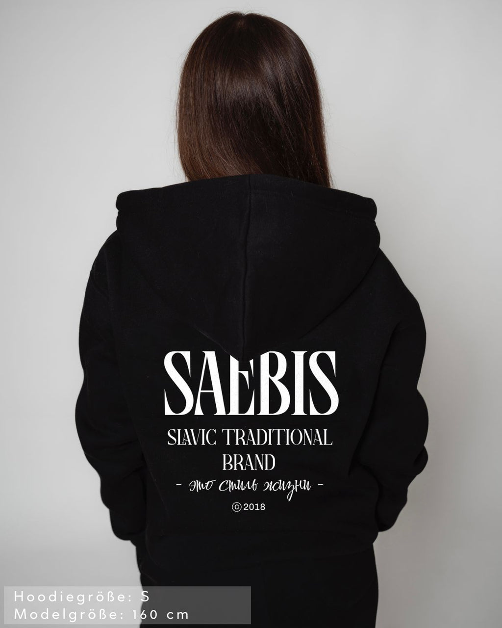 SAEBIS® Slavic Brand Damen Extra Oversized Hoodie