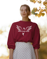 Sokol Damen Oversized Sweater weinrot - вместе мы сила - by SAEBIS®