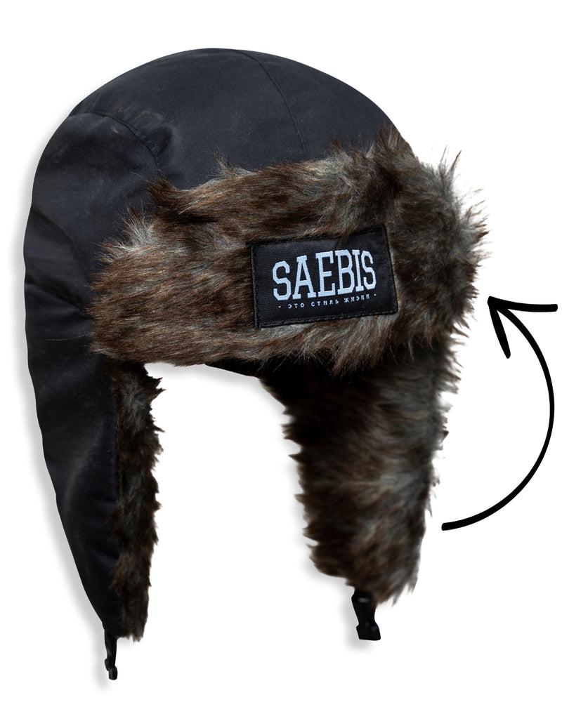 SAEBIS® Ushanka Wintermütze mit Ohrenklappen für Herren & Damen