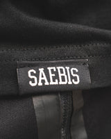 SAEBIS® All Black Herren T-Shirt schwarz
