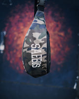 SAEBIS® Camouflage Bauchtasche mit Geheimfach
