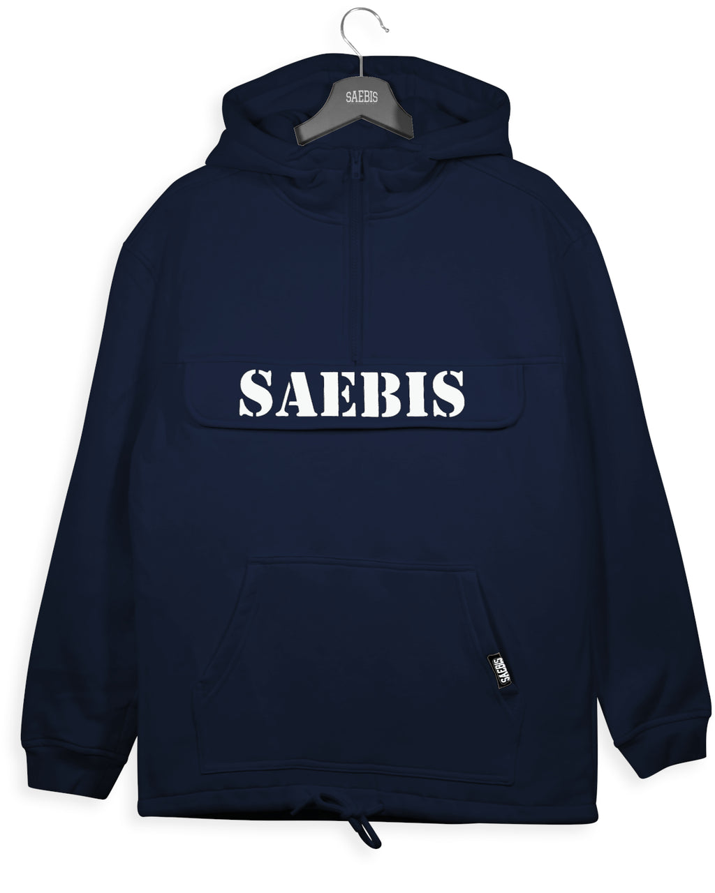 SAEBIS® Classic Herren Hoodie navyblau