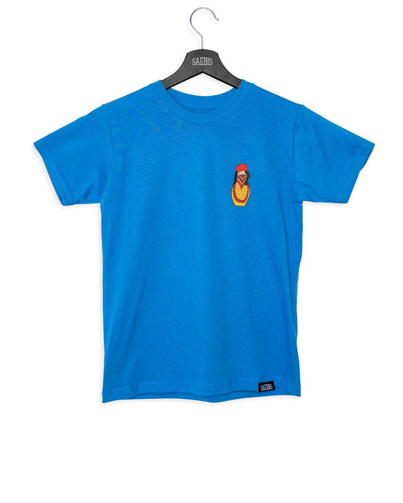 Matryoshka Kinder T-Shirt blau by SAEBIS®