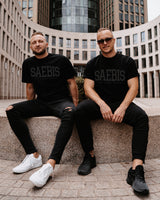Lifestyle All Black Herren T-Shirt by SAEBIS®