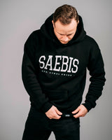 Lifestyle Herren Hoodie schwarz by SAEBIS®