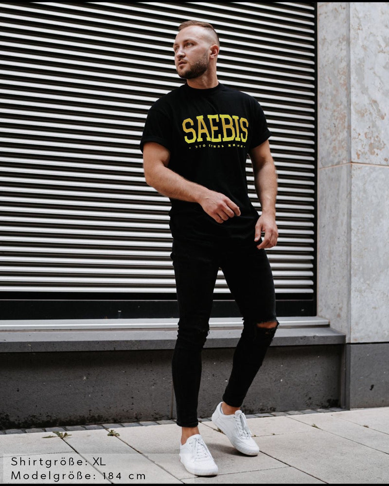 Lifestyle Herren T-Shirt Gold Edition by SAEBIS®
