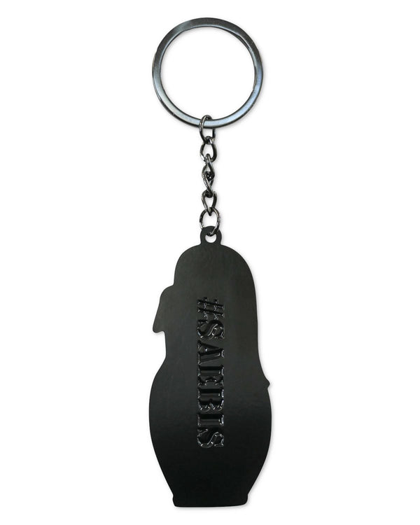 SAEBIS® edler Matryoshka Schlüsselanhänger aus Metall