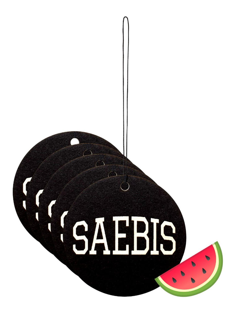 SAEBIS® 5er SET Duftbaum Wassermelone