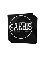 SAEBIS® Lifestyle Damen Paket bestehend aus 2x T-Shirts | 1x Paar weiße Socken | 10x Sticker