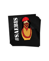 SAEBIS® Matryoshka Sticker 74x74mm 10er Set