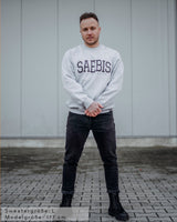 Lifestyle Herren Sweater grau by SAEBIS®