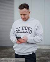 Lifestyle Herren Sweater grau by SAEBIS®