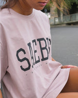 Lifestyle Damen T-Shirt Kleid rose by SAEBIS®
