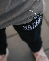Lifestyle Damen Oversized T-Shirt washed grau/ weiß by SAEBIS®